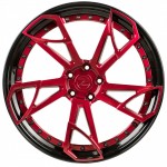 ZP.FORGED 14 Deep Concave | Apple Candy Red / Glossy Black Lip
